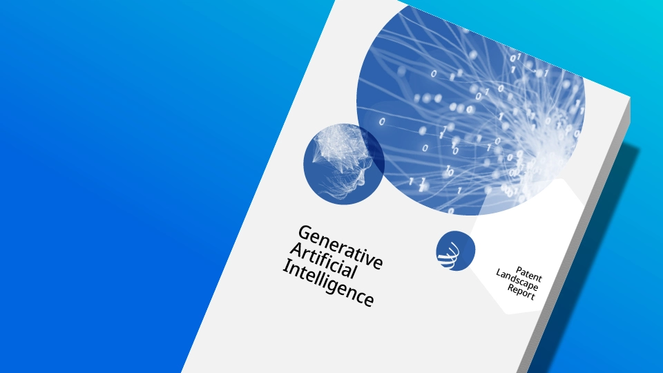 Patent Landscape Report on Generative AI publication cover