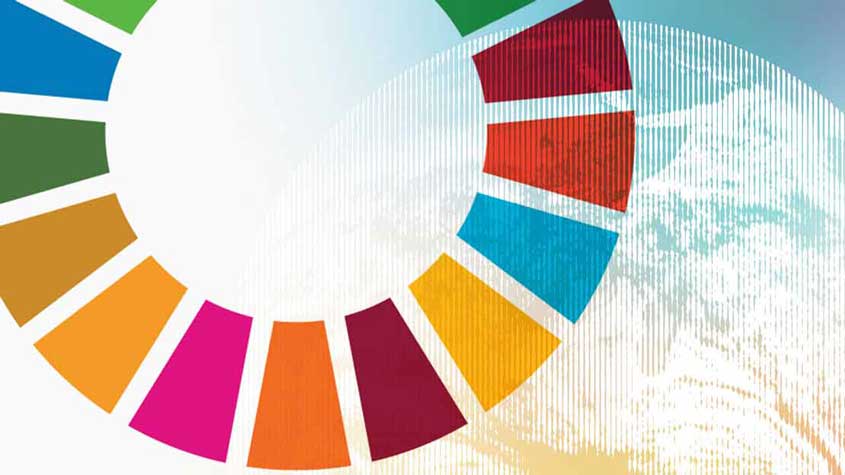 Logo of the UN Sustainable Development Goals