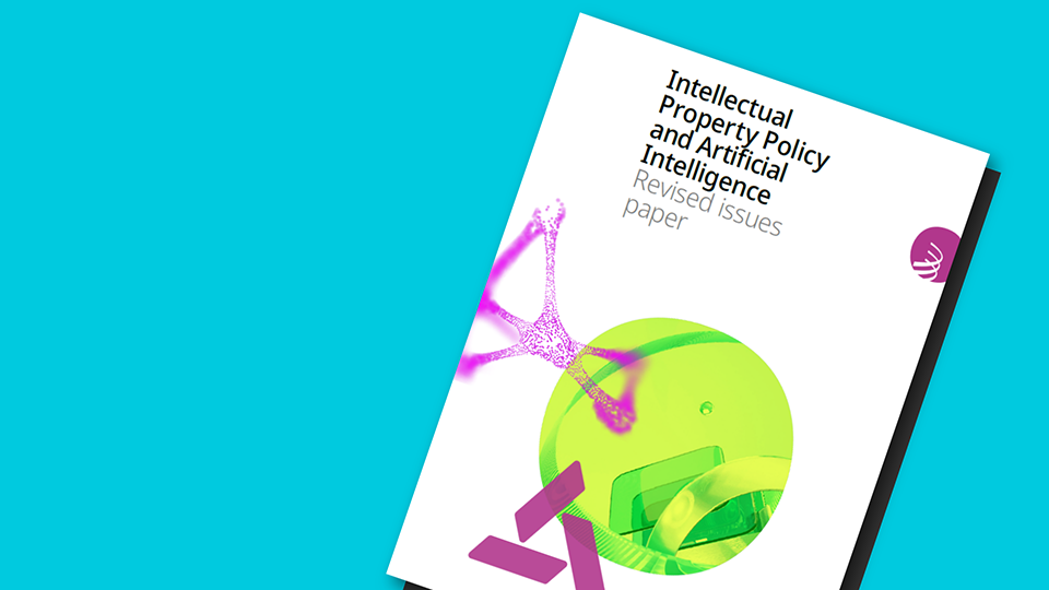 Revised Issues Paper on IP Policy and AI publication cover