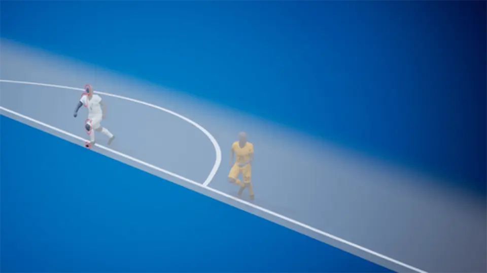 Hawk-Eye Innovations' ball tracking and trajectory prediction